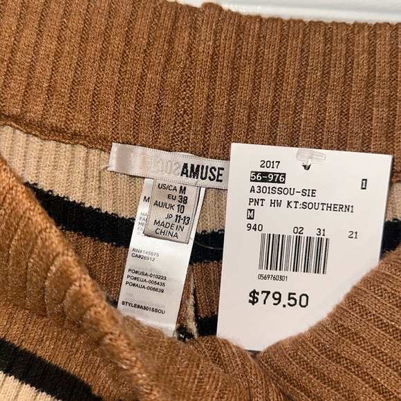 Amuse Society Knit Cardigan and Wide Leg Pants Set - Picture 8 of 11